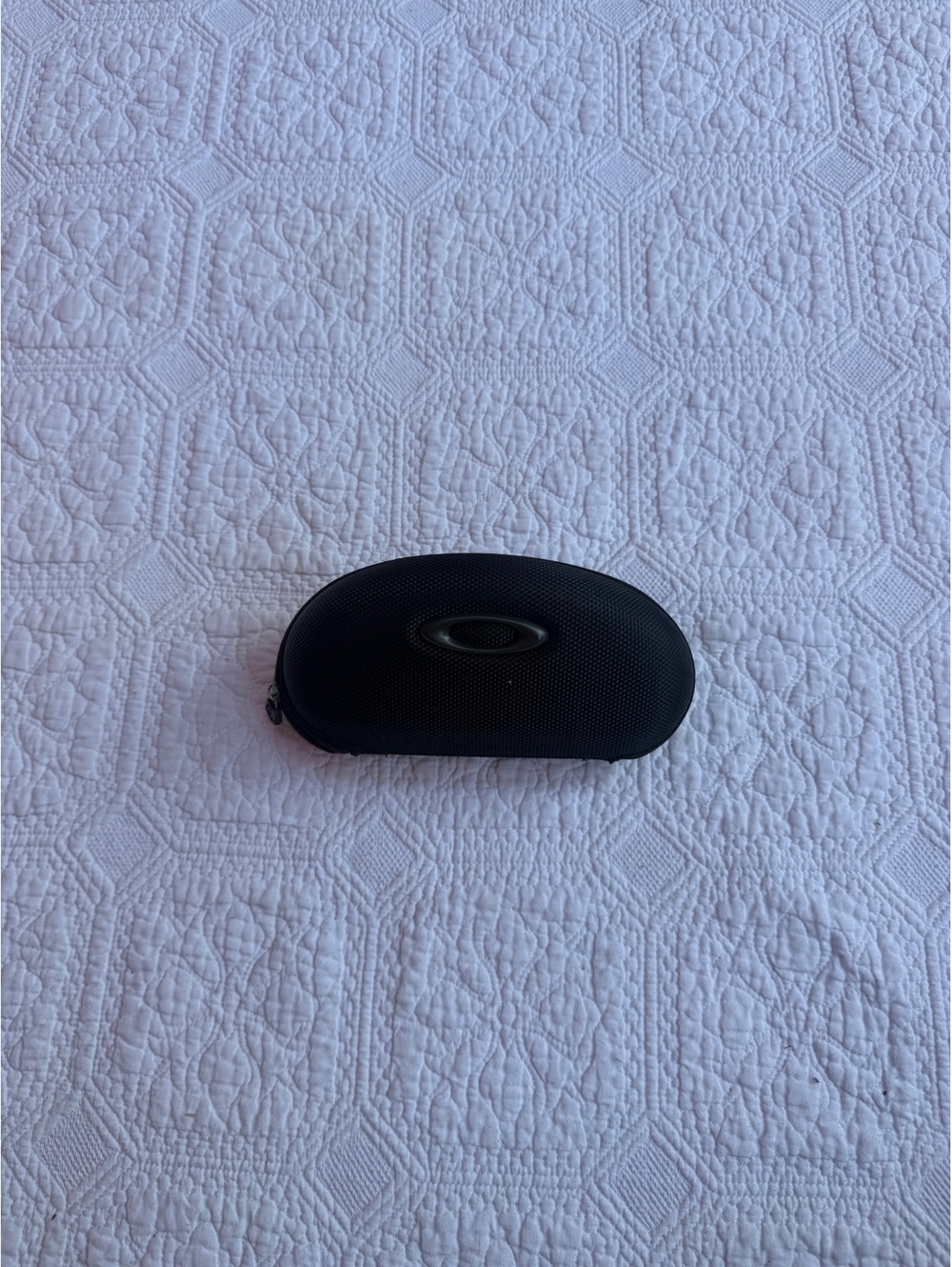 Oakley Black Hard Shell Sunglasses Case with Zipper Closure